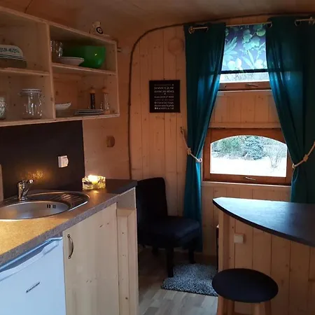 Ma Roulotte Sous Les Chenes- Au Naturel Raon-aux-Bois