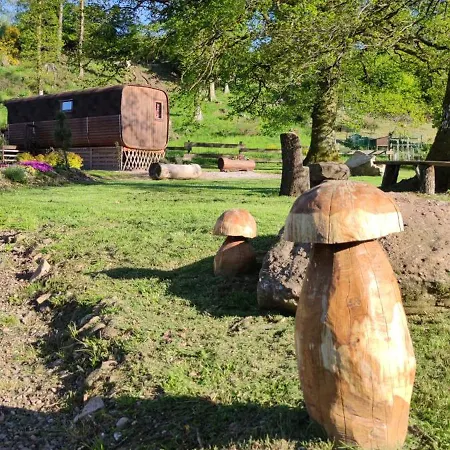 Ma Roulotte Sous Les Chenes- Au Naturel Raon-aux-Bois