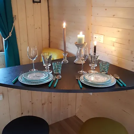 Ma Roulotte Sous Les Chenes- Au Naturel Chalet *